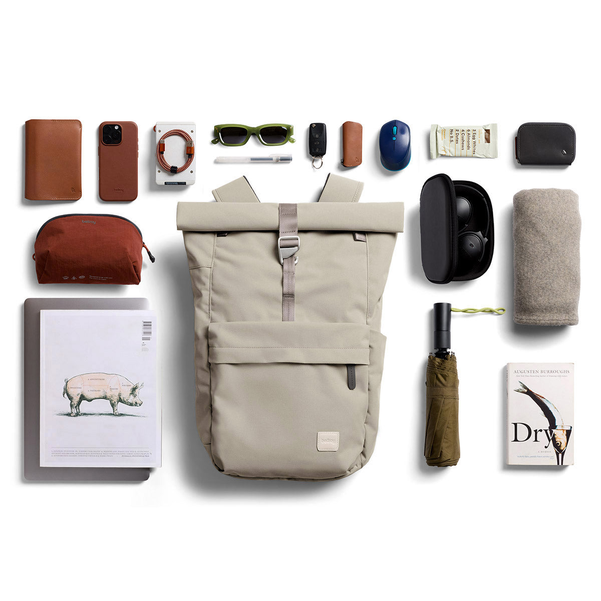 Bellroy Classic Rolltop, Steel