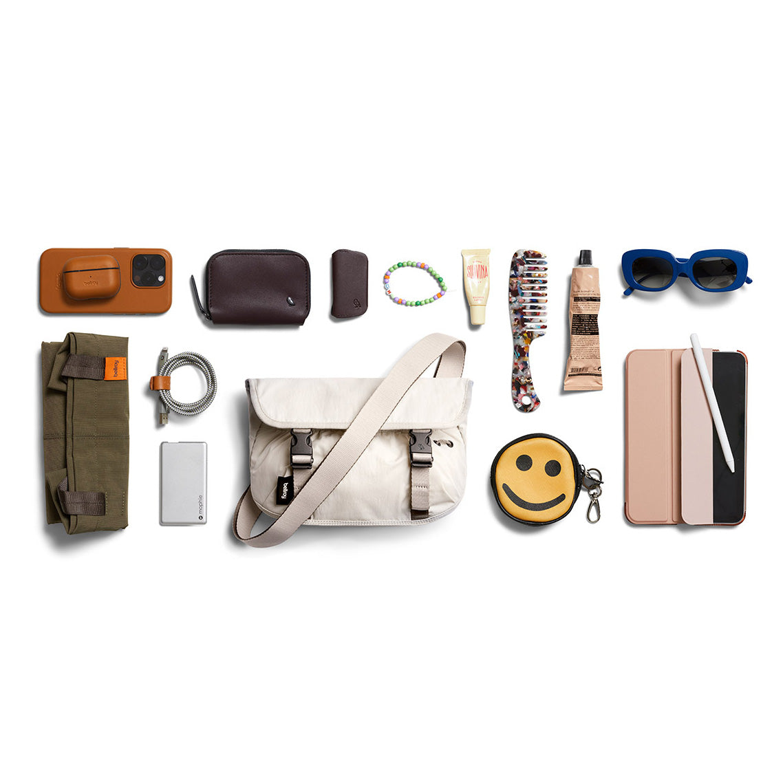 Bellroy Cinch Mini Messenger 6L, Oat