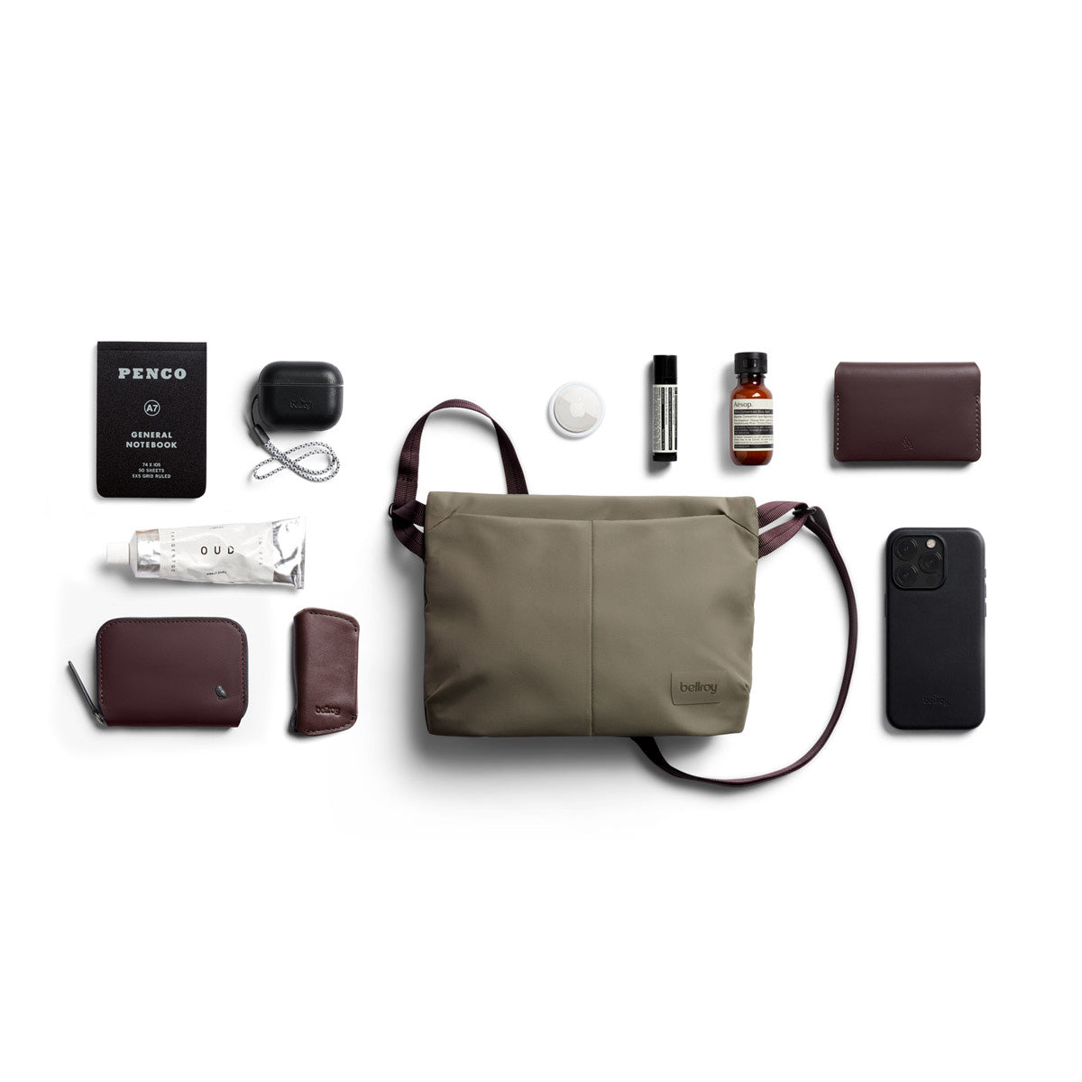 Bellroy Laneway Sacoche, Sea Kelp