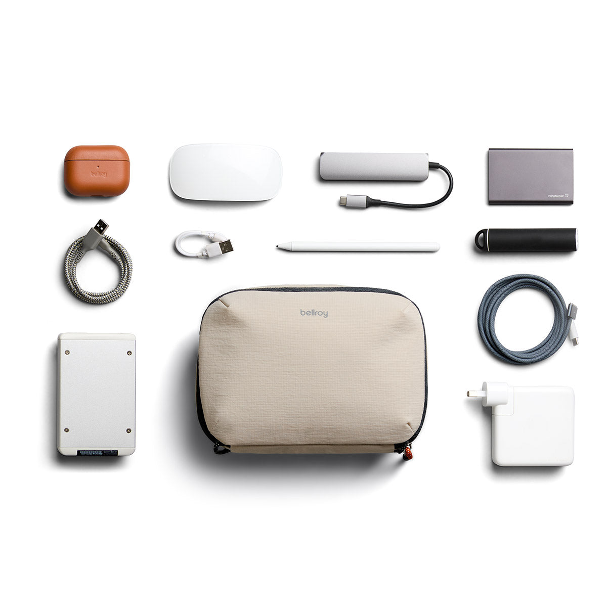 Bellroy Lite Tech Kit, Ash