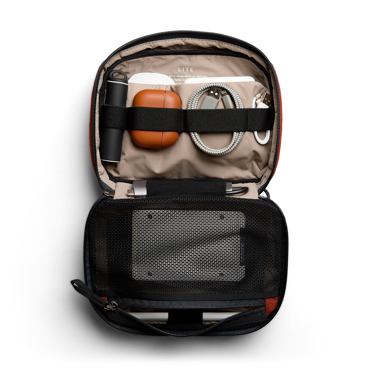 Bellroy Lite Tech Kit, Clay