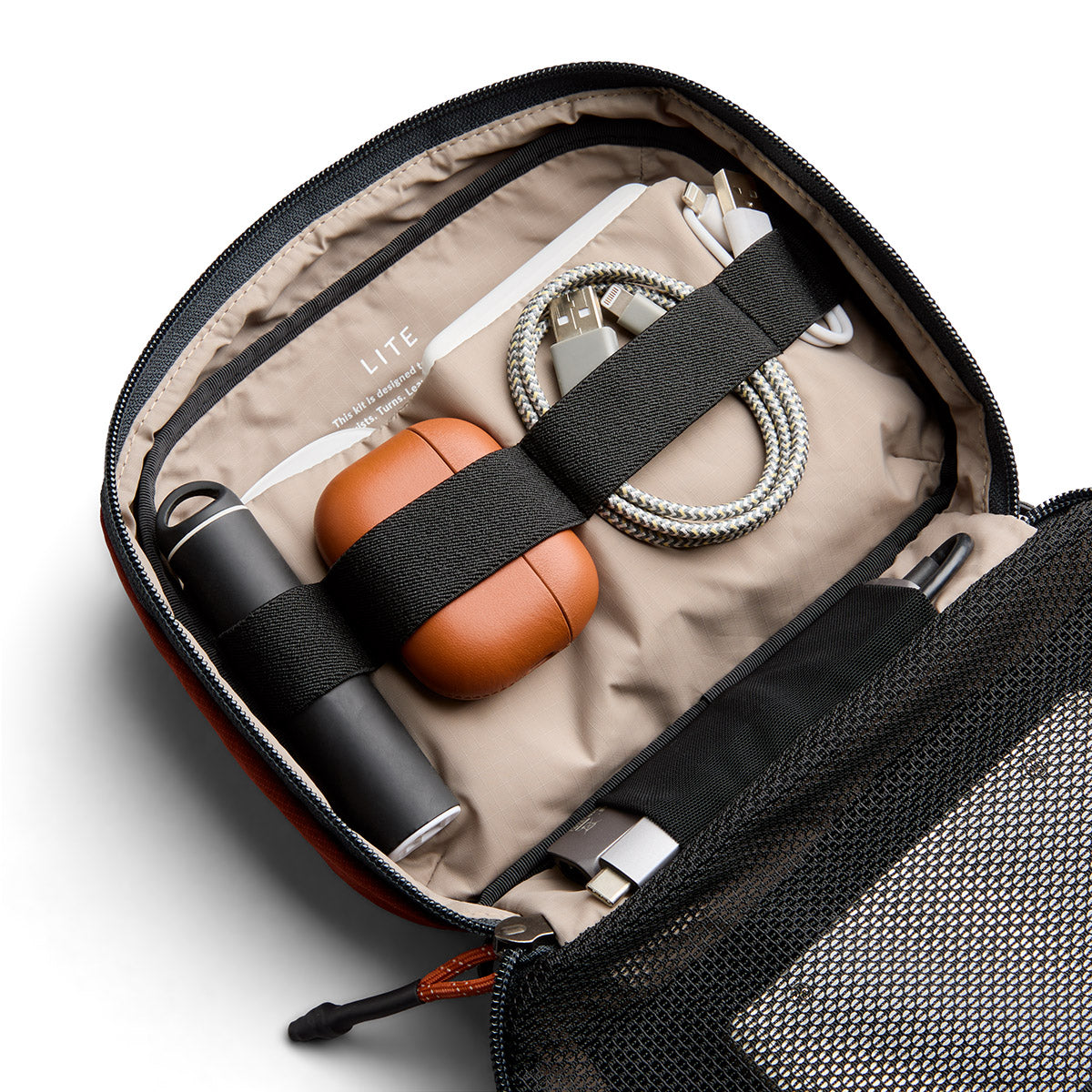 Bellroy Lite Tech Kit, Clay