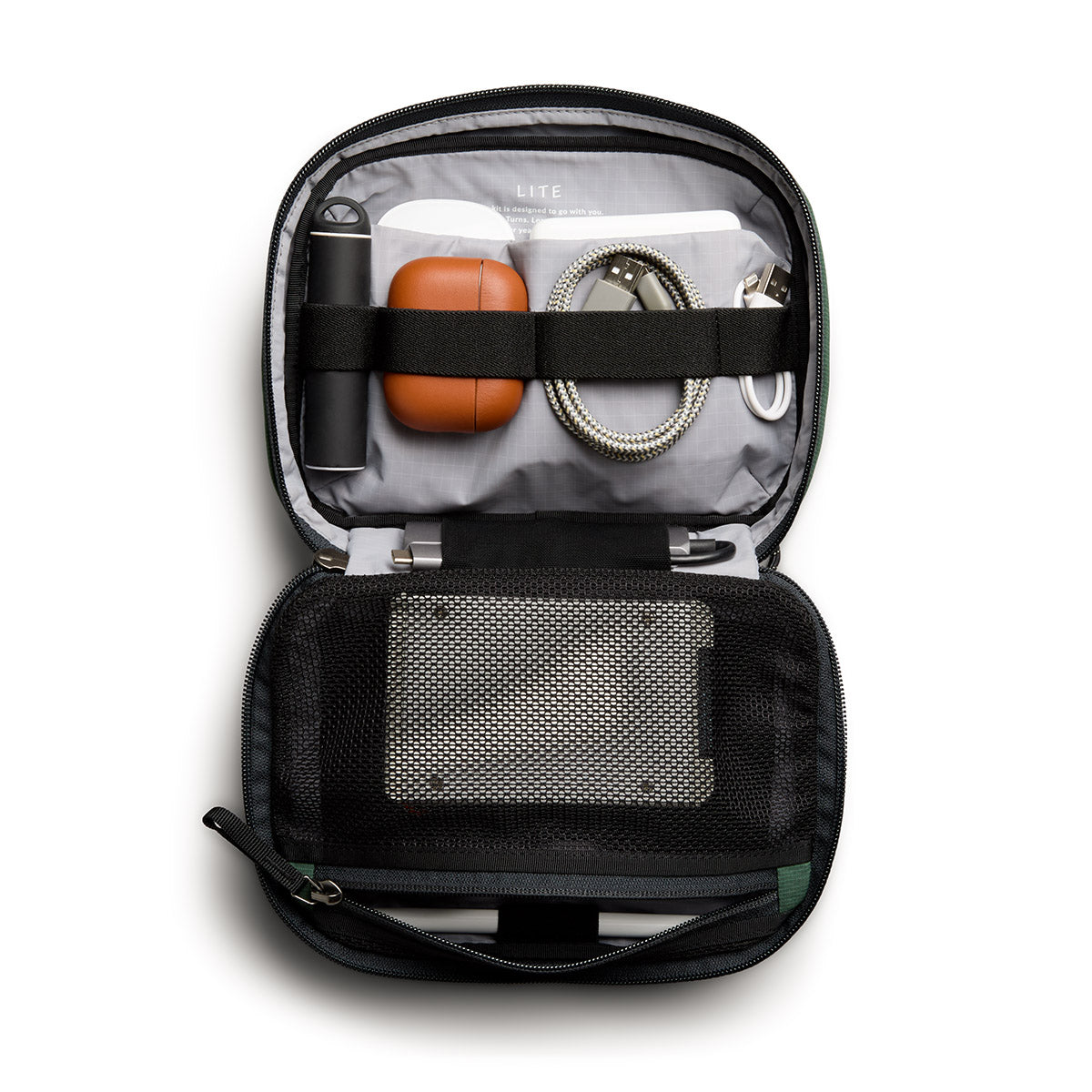 Bellroy Lite Tech Kit, Spruce