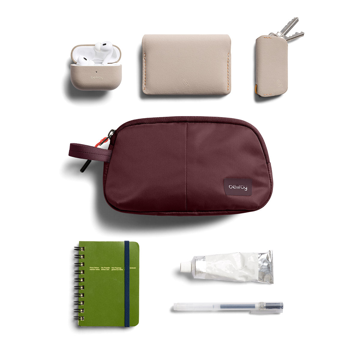 Bellroy Laneway Daily Pouch, Fig