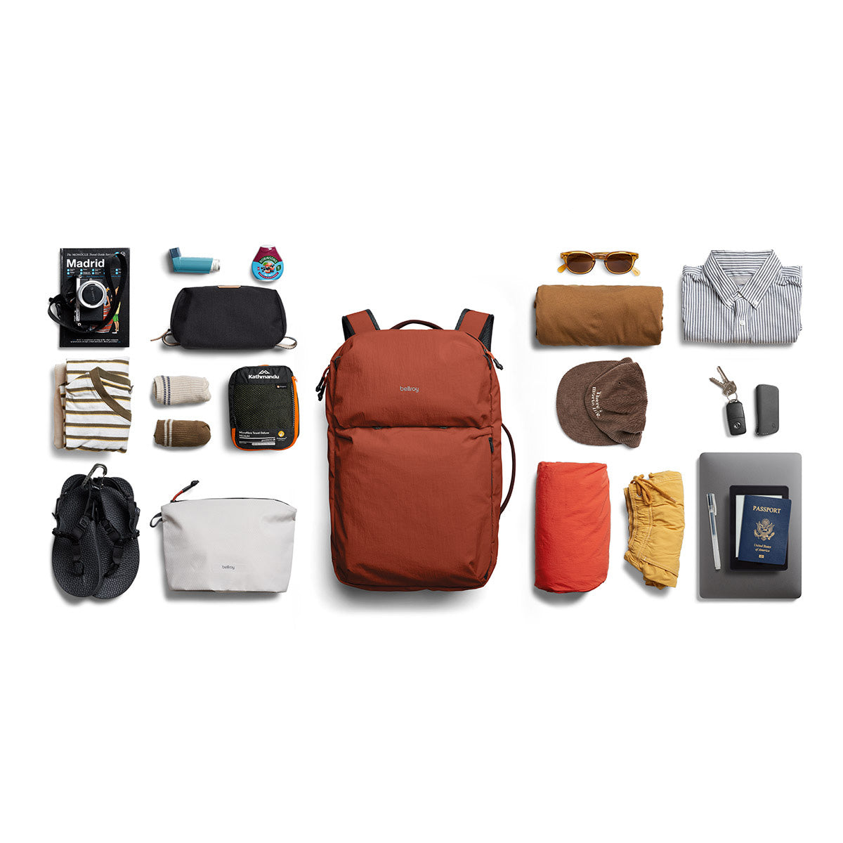 Bellroy Lite Travel Pack 38L, Clay