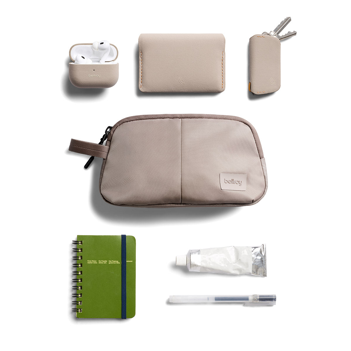 Bellroy Laneway Daily Pouch, Fawn