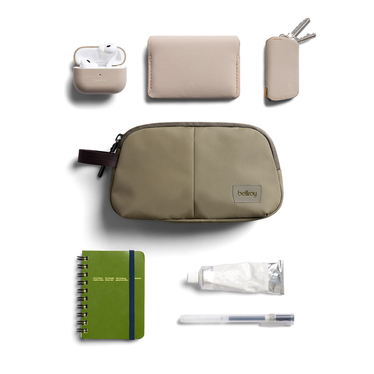 Bellroy Laneway Daily Pouch, Sea Kelp