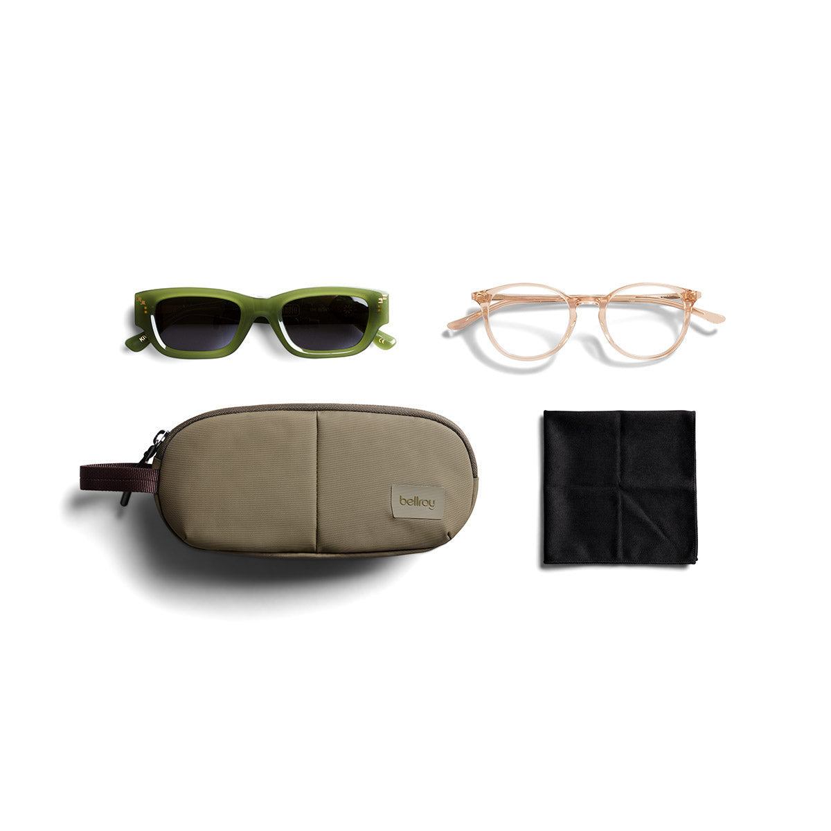 Bellroy Laneway Sunglasses Pocket, Sea Kelp