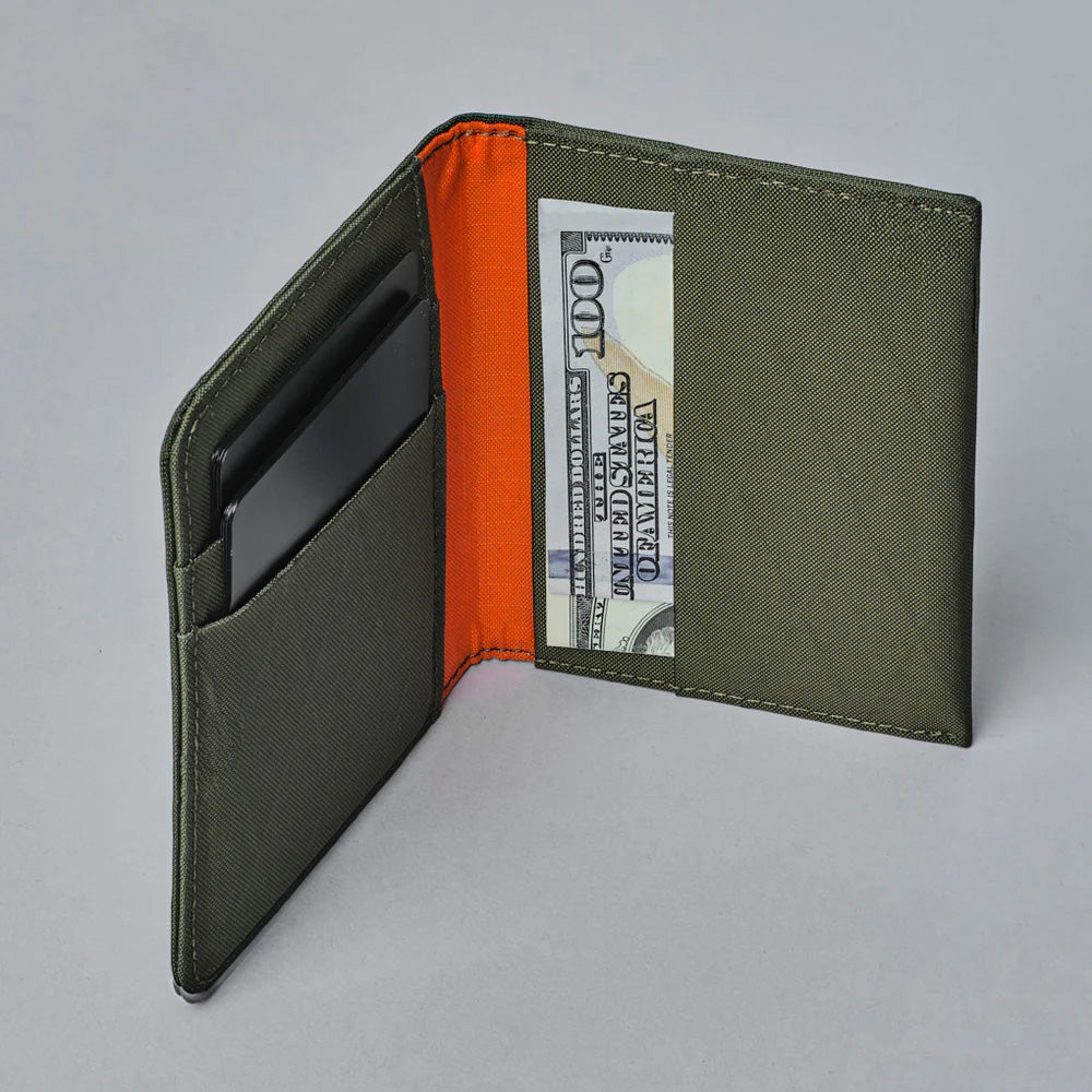 ALPAKA Ark Bifold Wallet X-Pac® VX21, Dark Green