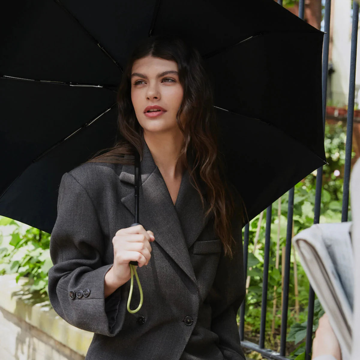 Original Duckhead The Daily Umbrella with Auto Open-Close, Black