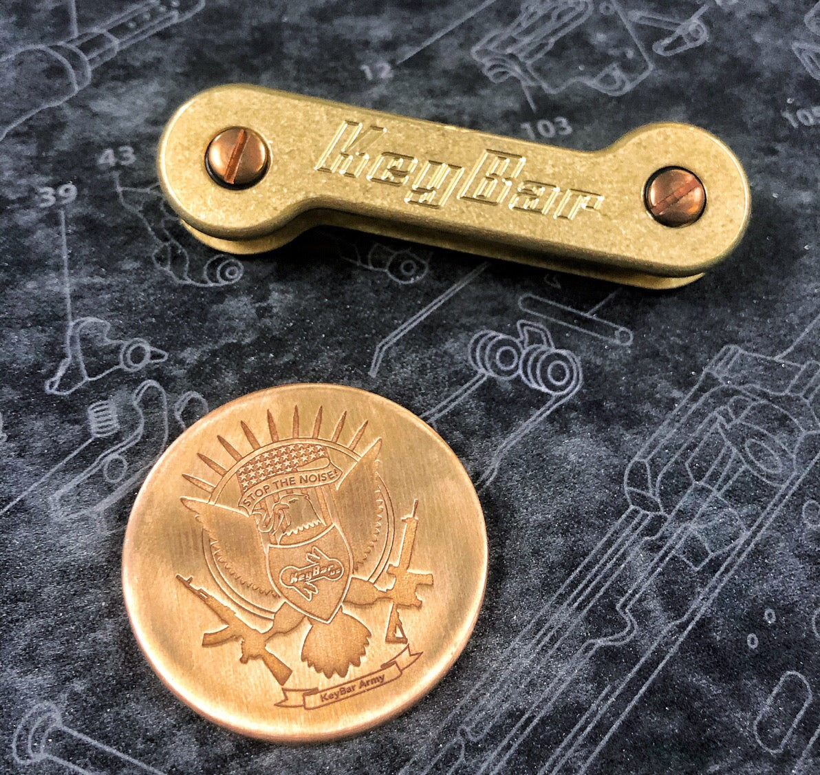 KeyBar Brass