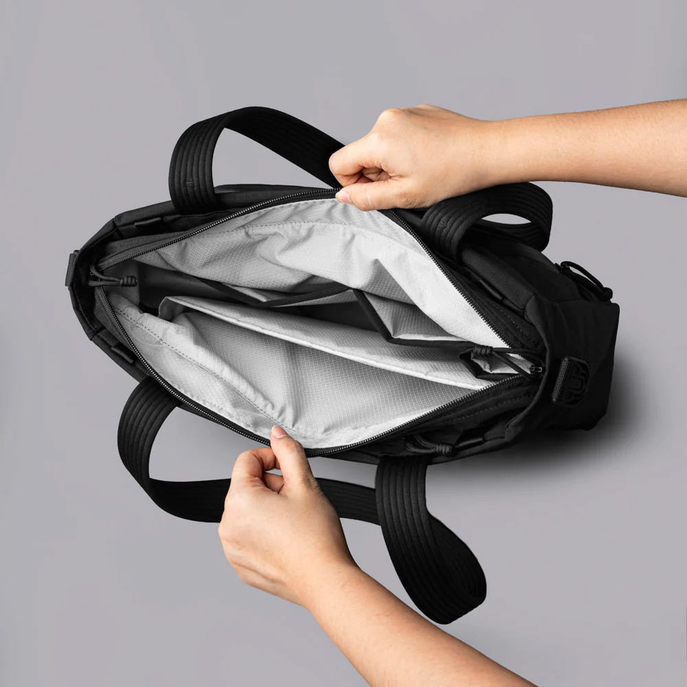 ALPAKA Bravo Tote V2 (12L) Axoflux 400D Ripstop Nylon, Black