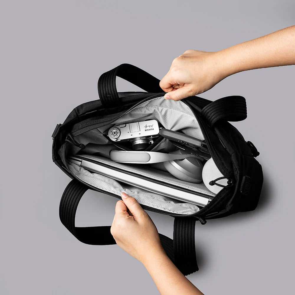 ALPAKA Bravo Tote V2 (12L) Axoflux 400D Ripstop Nylon, Black