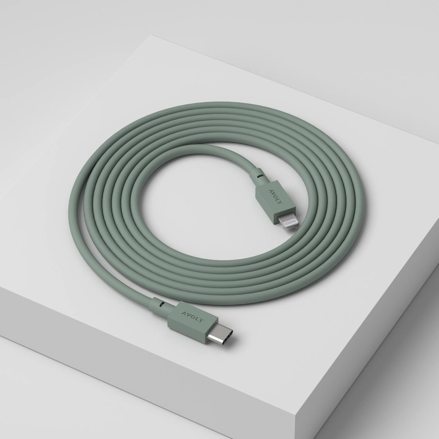 Avolt Cable 1 Ladekabel (USB-C til Lightning), 2m