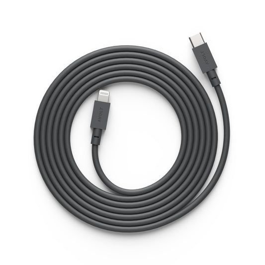 Avolt Cable 1 Ladekabel (USB-C til Lightning), 2m