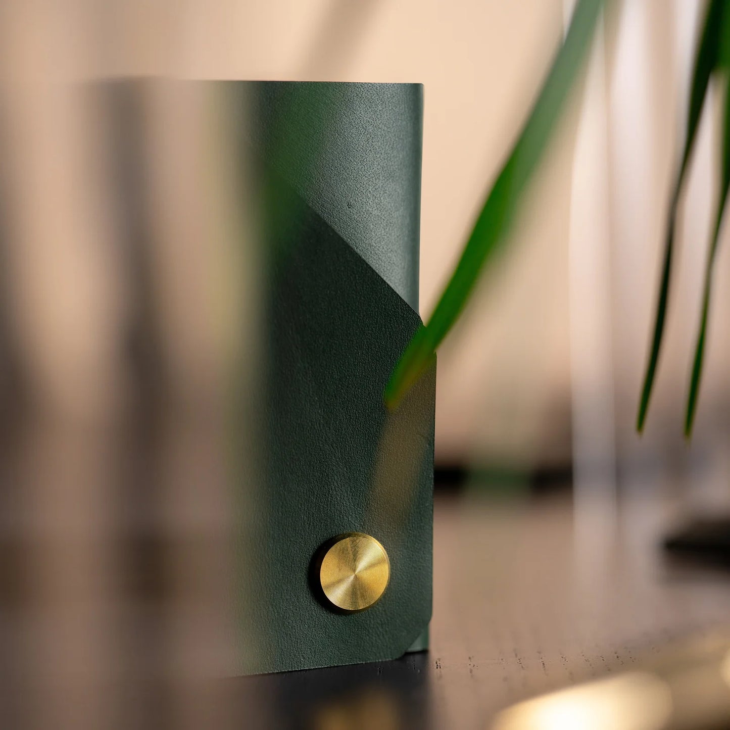 Wingback Cash Wallet, British Racing Green
