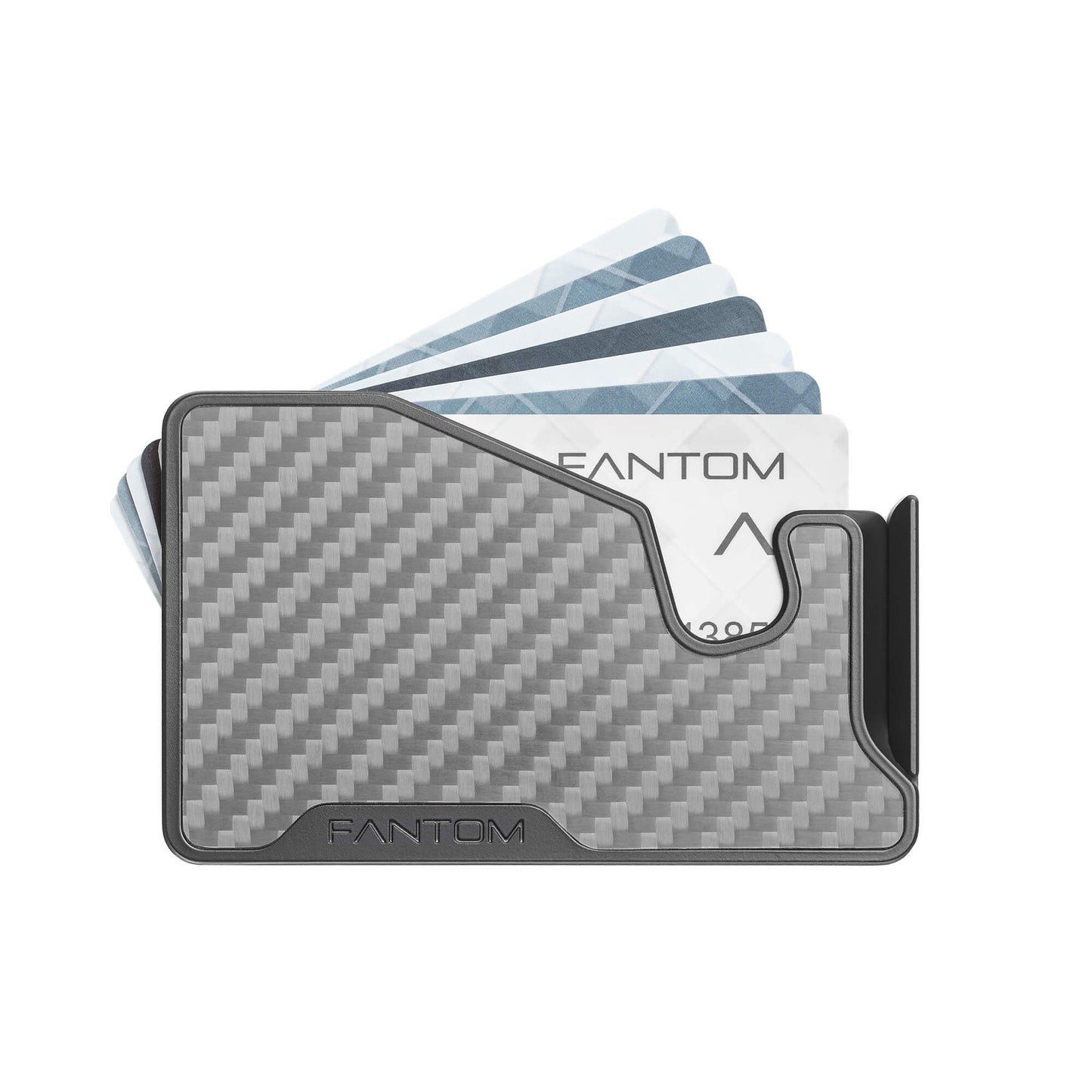 Fantom Wallet M 4-7 Cards Extra Slim, Carbon Fiber