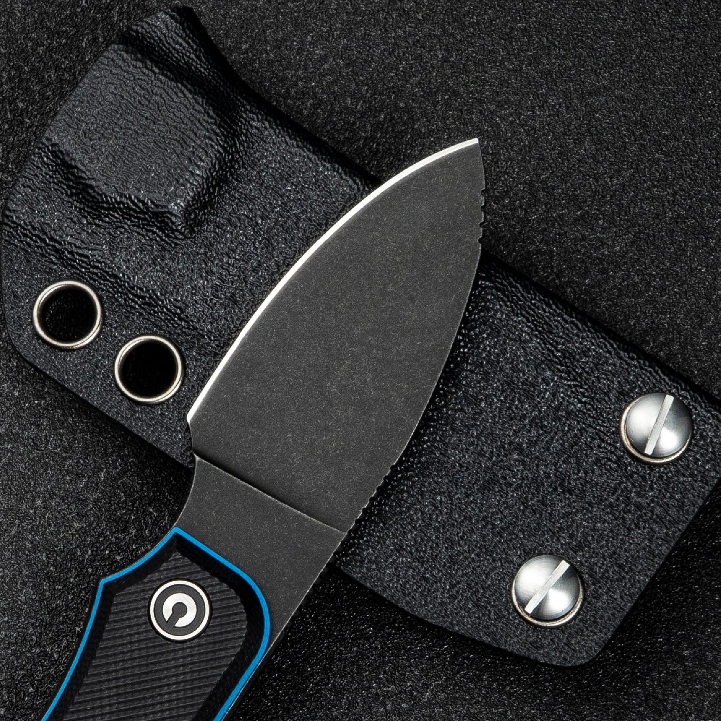 Civivi Baby Banter Fixed Blade, Black / Blue