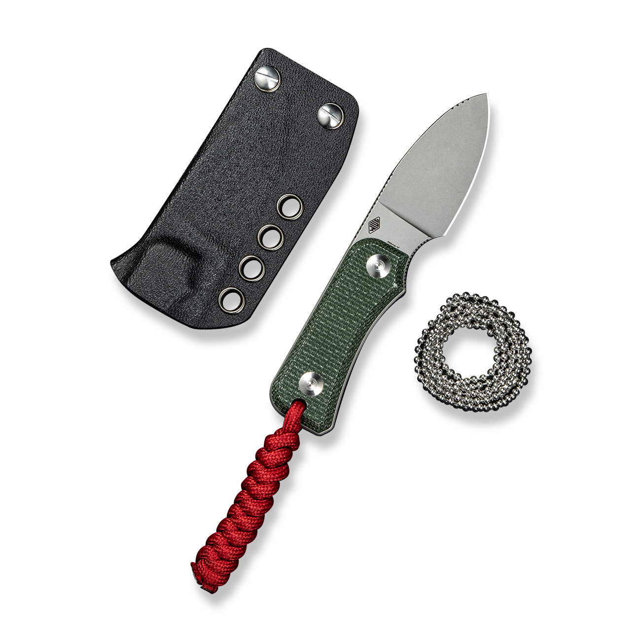 Civivi Baby Banter Fixed Blade, Green Micarta