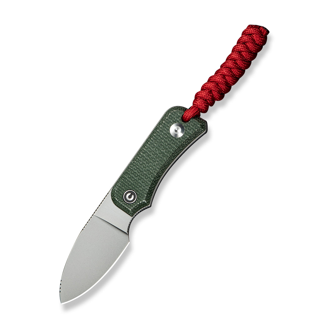 Civivi Baby Banter Fixed Blade, Green Micarta