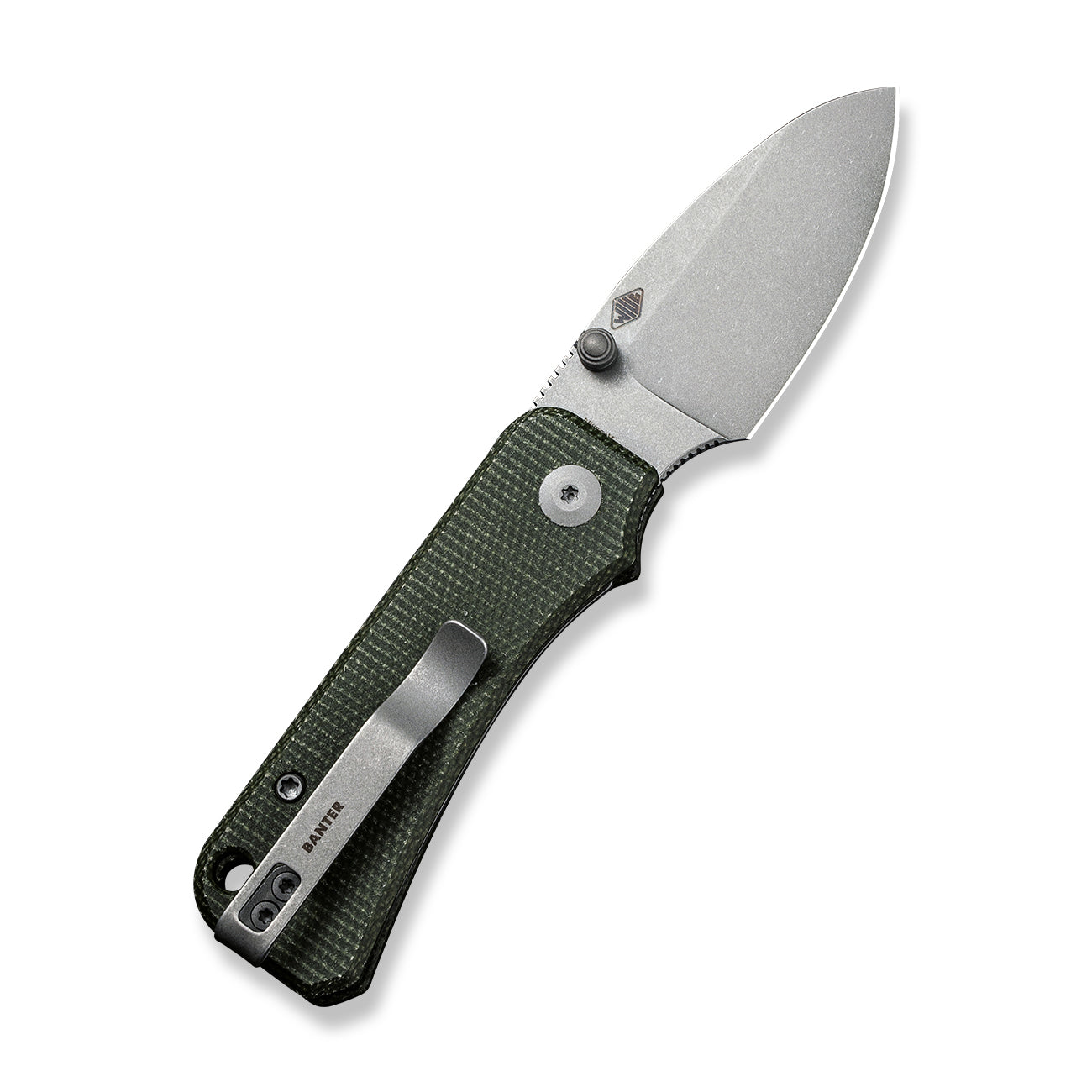 Civivi Baby Banter, Green Micarta