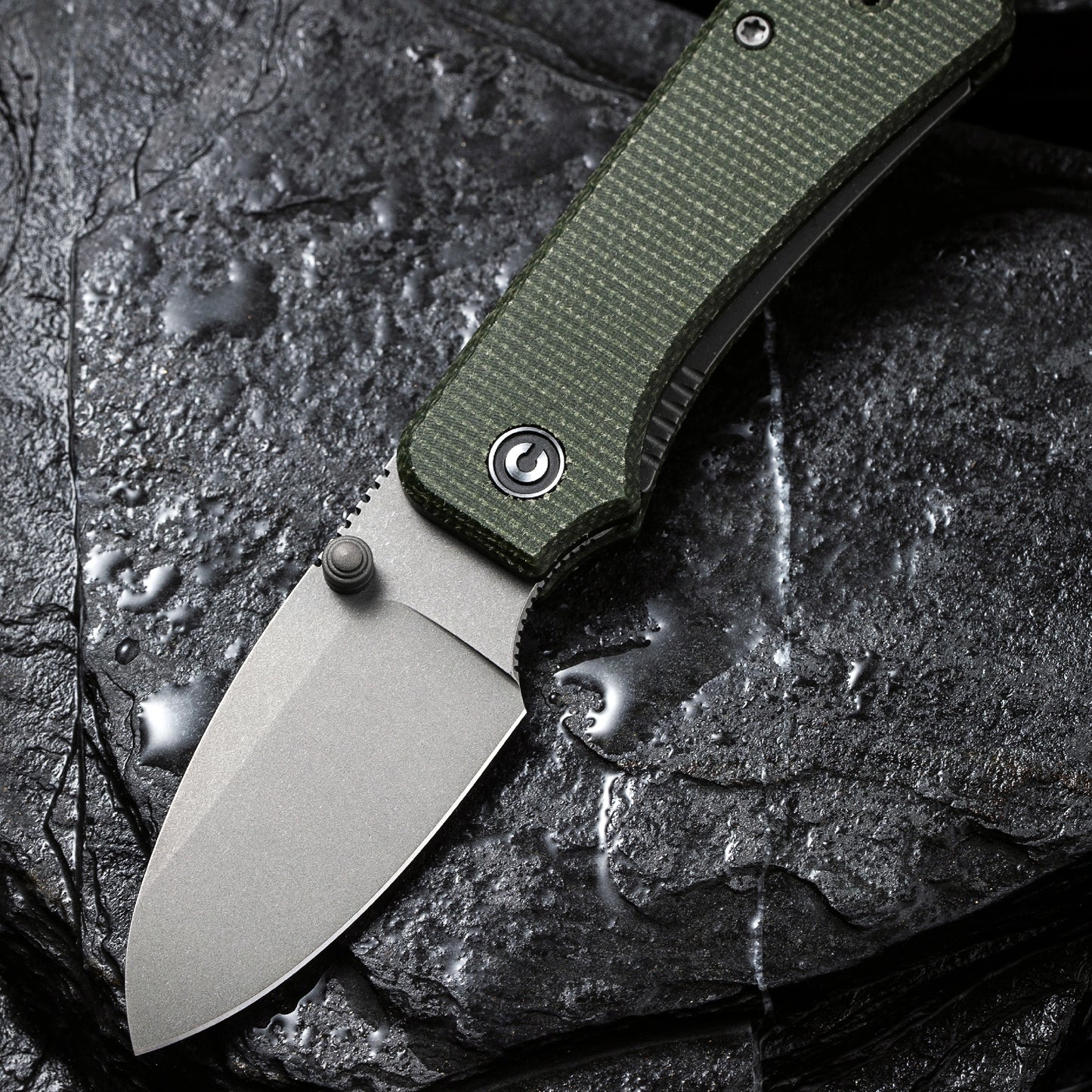 Civivi Baby Banter, Green Micarta