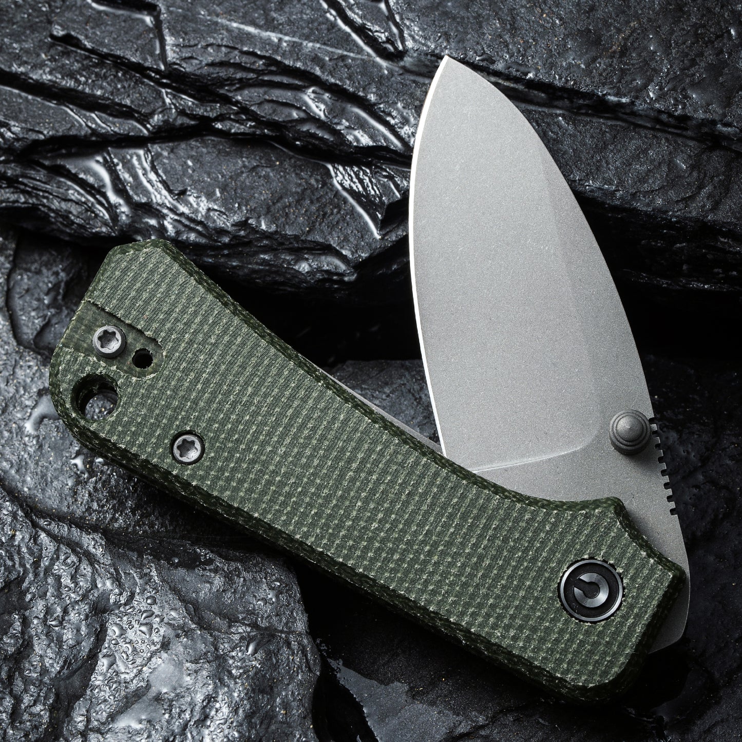 Civivi Baby Banter, Green Micarta