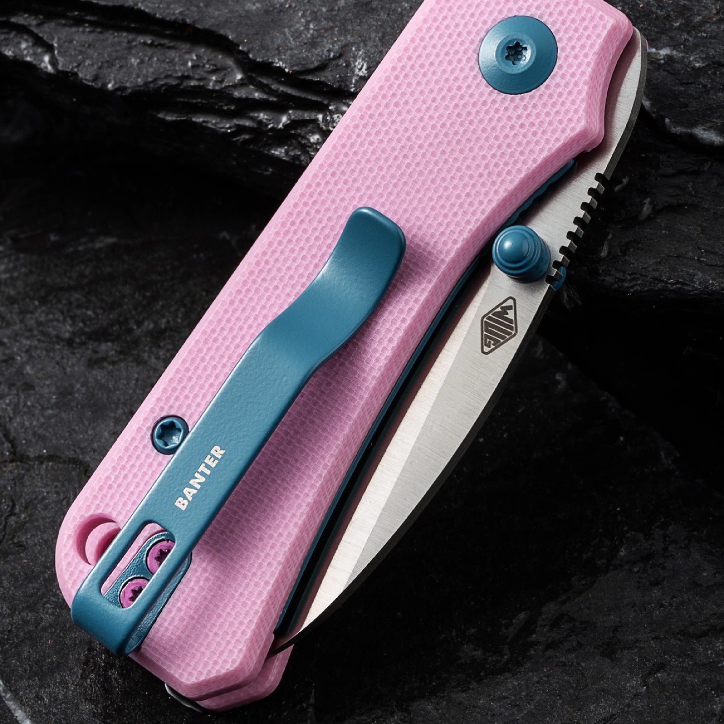 Civivi Baby Banter G10, Powder Pink