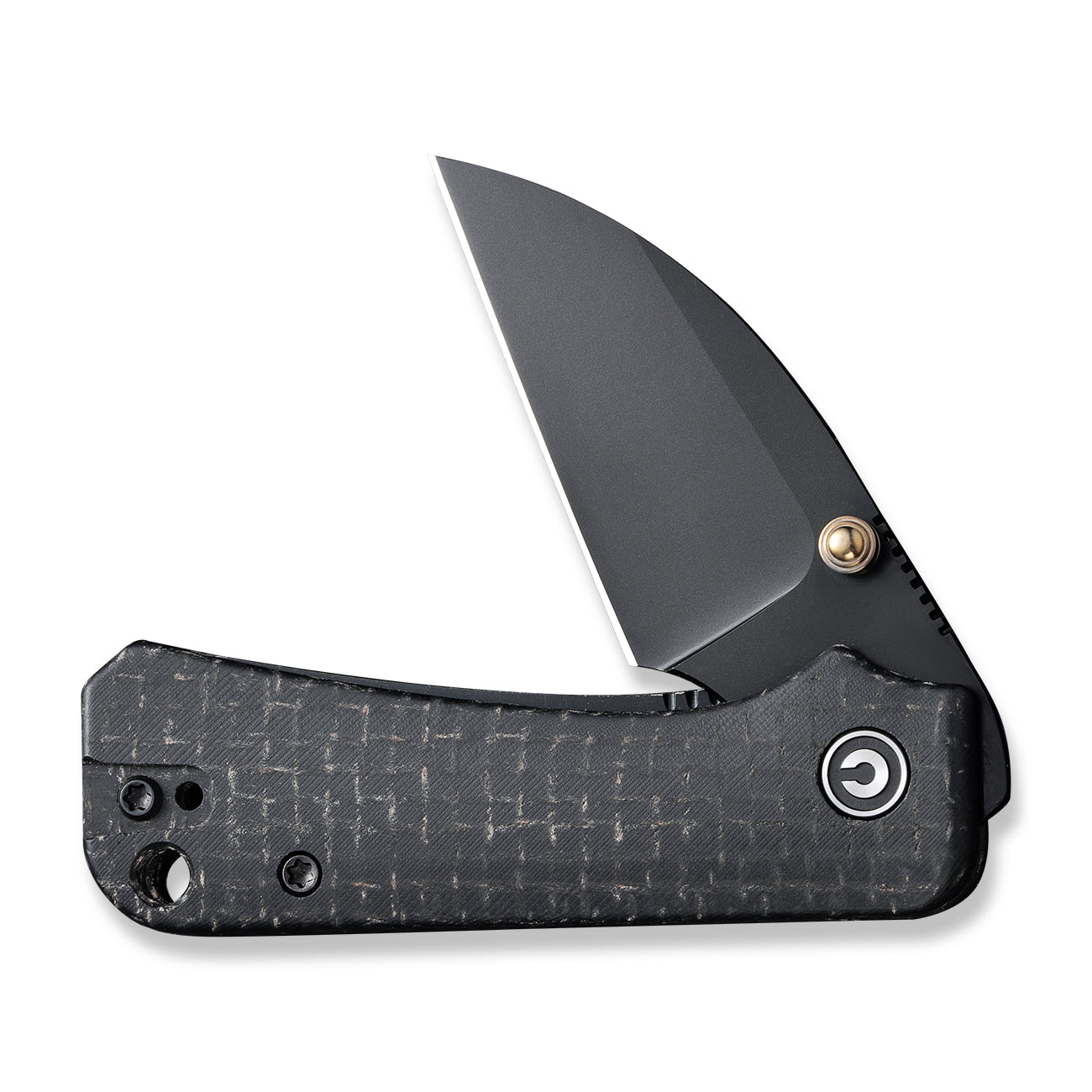 Civivi Baby Banter Wharncliffe, Black Burlap Micarta