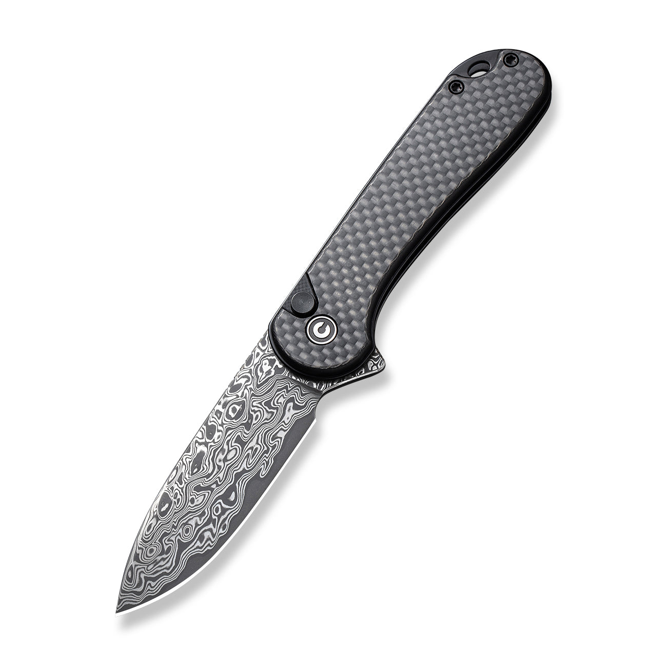 Civivi Button Lock Elementum II, Twill Carbon Fiber