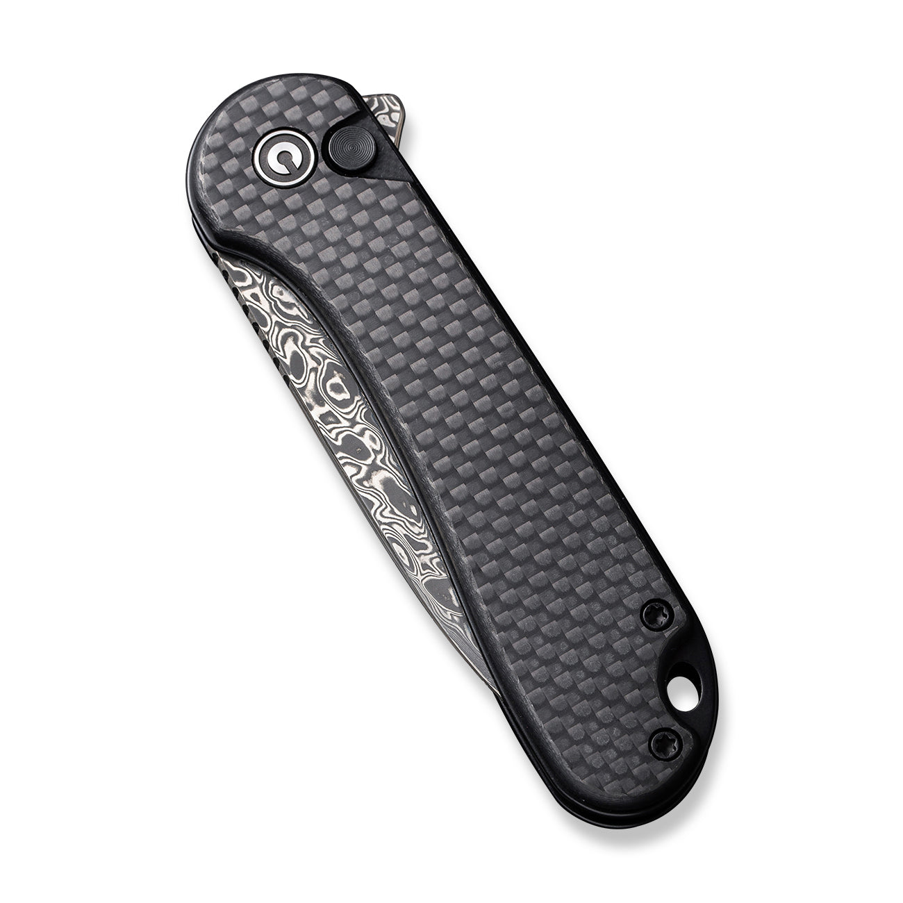 Civivi Button Lock Elementum II, Twill Carbon Fiber