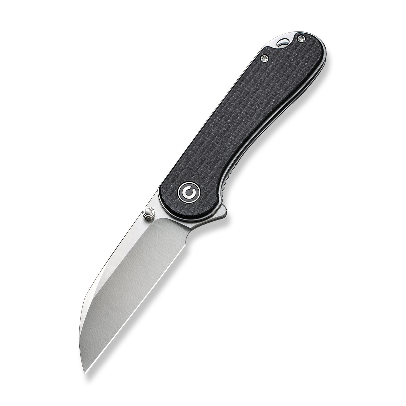 Civivi Elementum, Black Canvas Micarta Wharncliffe