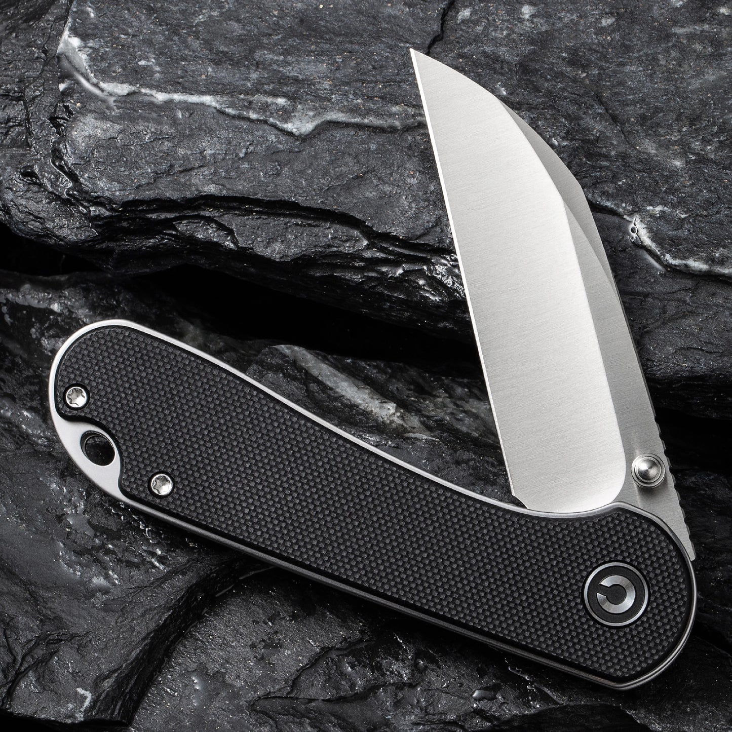 Civivi Elementum, Black Wharncliffe