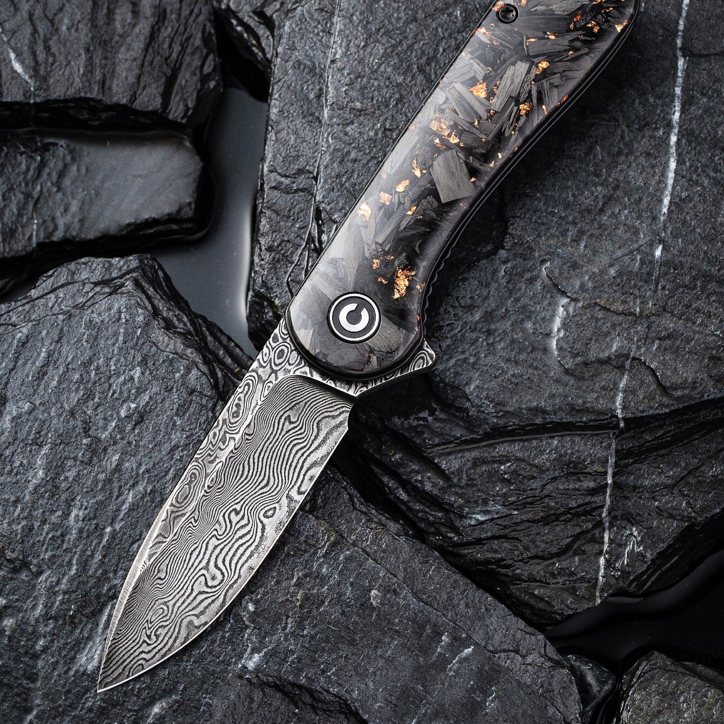 Civivi Elementum, Carbon Fiber / Copper