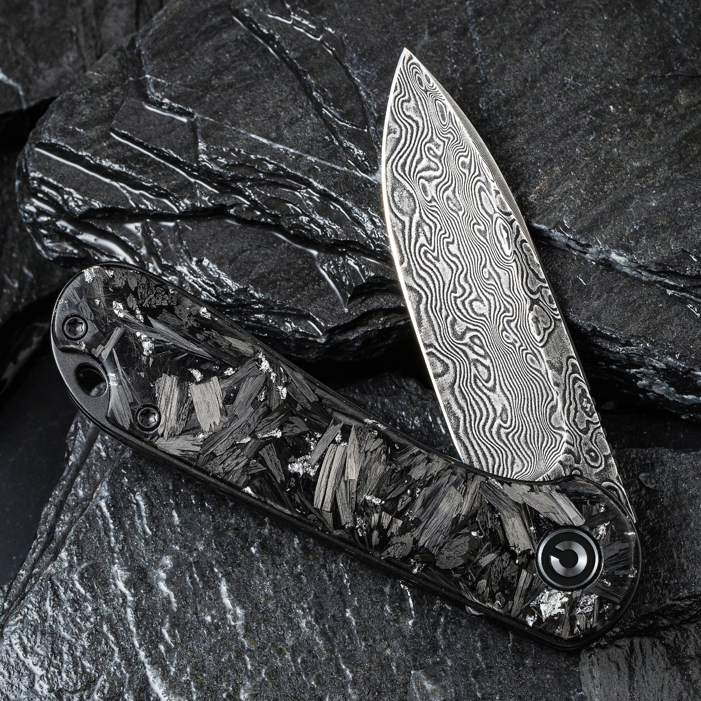 Civivi Elementum, Carbon Fiber / Silver