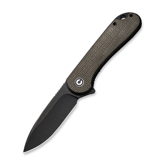 Civivi Elementum, Dark Green Micarta / Black