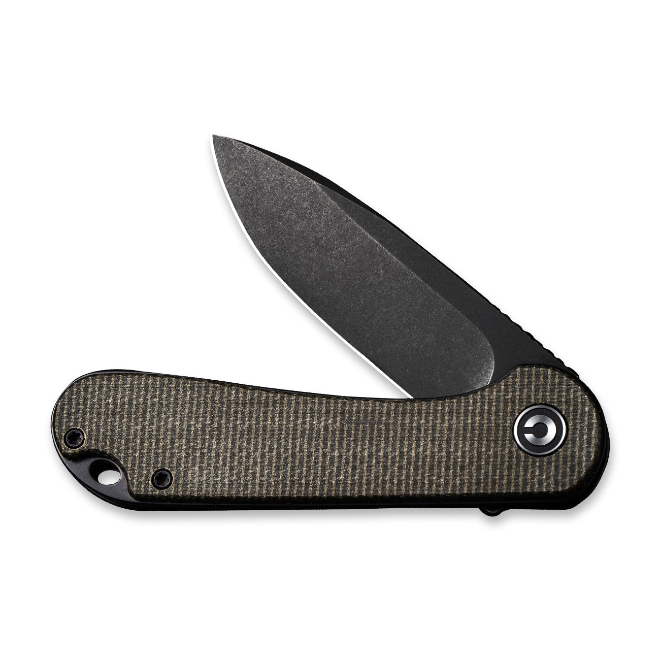 Civivi Elementum, Dark Green Micarta / Black