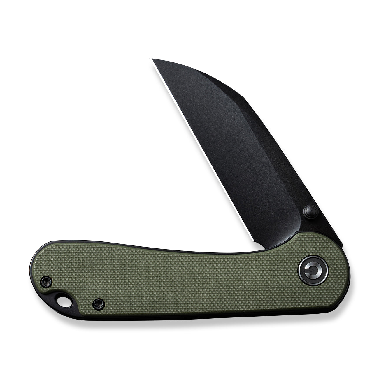 Civivi Elementum, OD Green Wharncliffe