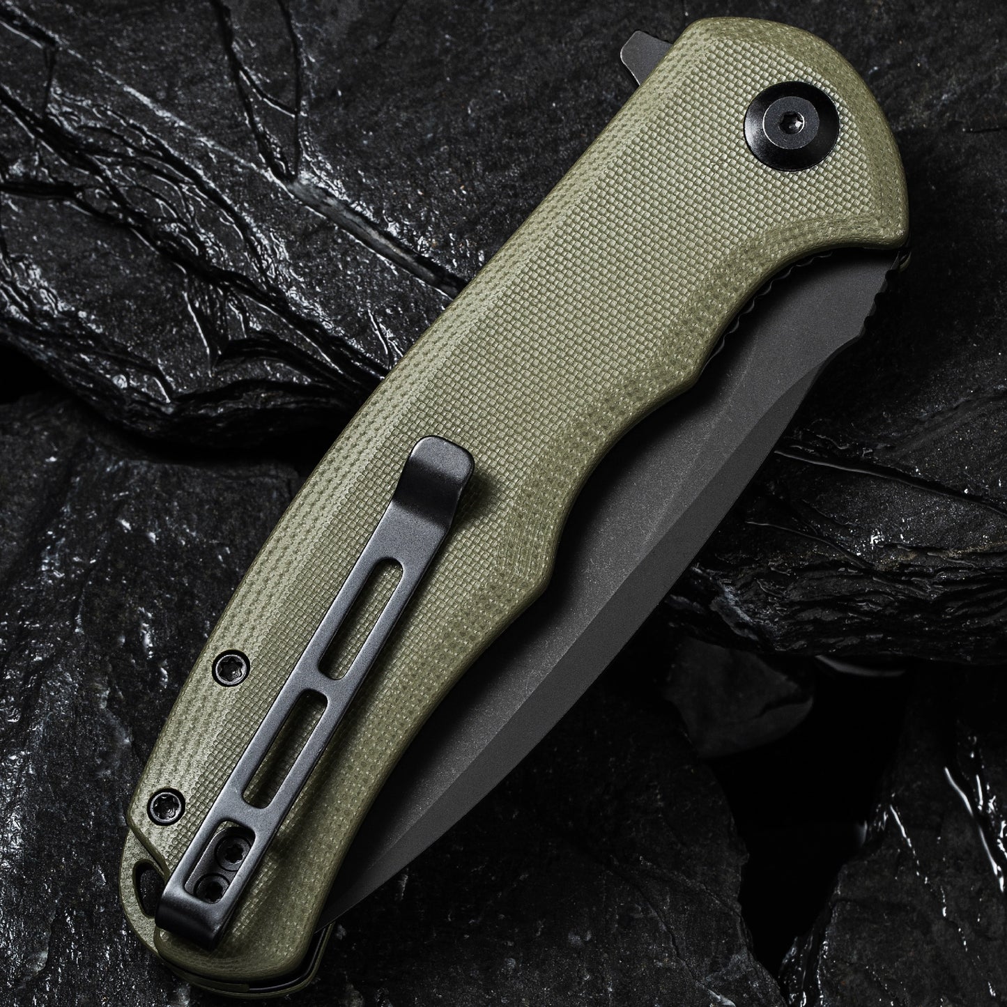 Civivi Praxis, OD Green