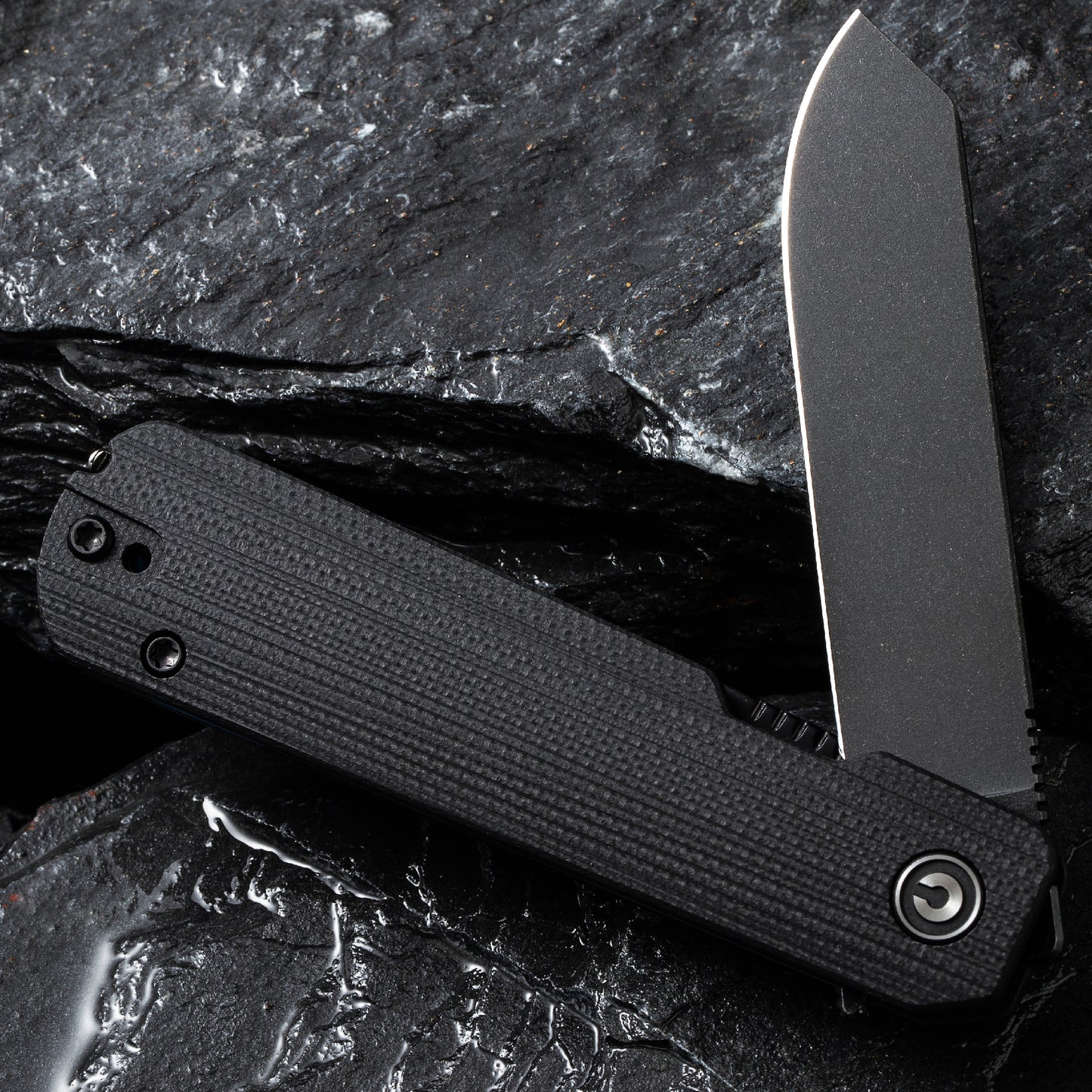 Civivi Sendy, Milled Black G10