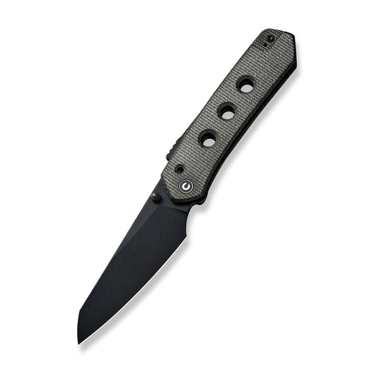 Civivi Vision FG Micarta Handle, Dark Green