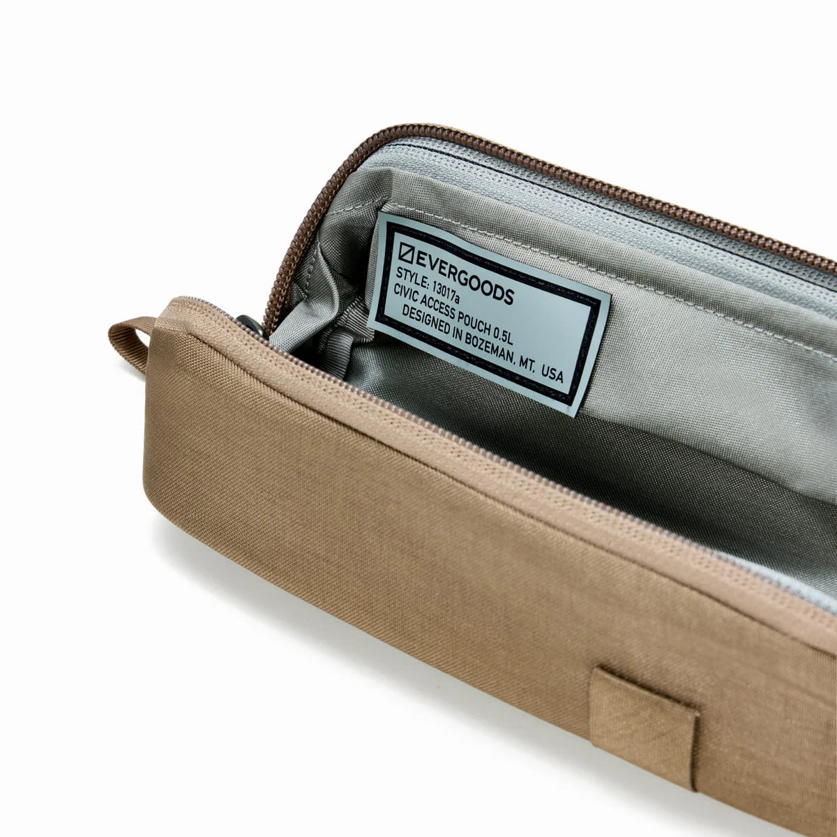 EVERGOODS Civic Access Pouch 0.5L, Fossil Brown