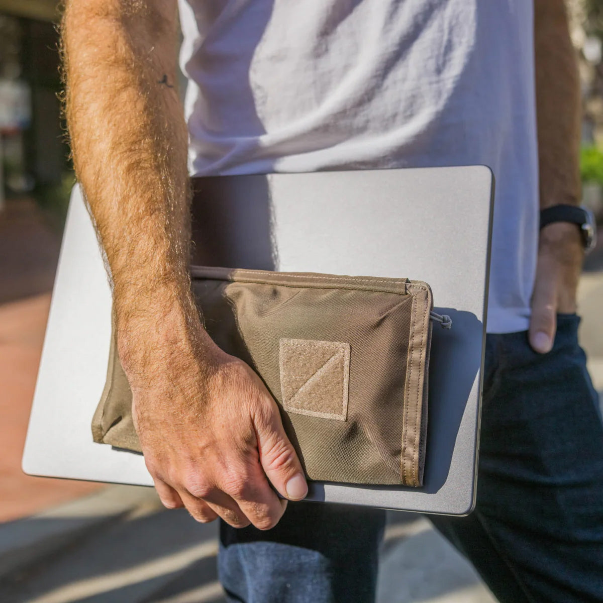 EVERGOODS Civic Access Pouch 1L, Fossil Brown