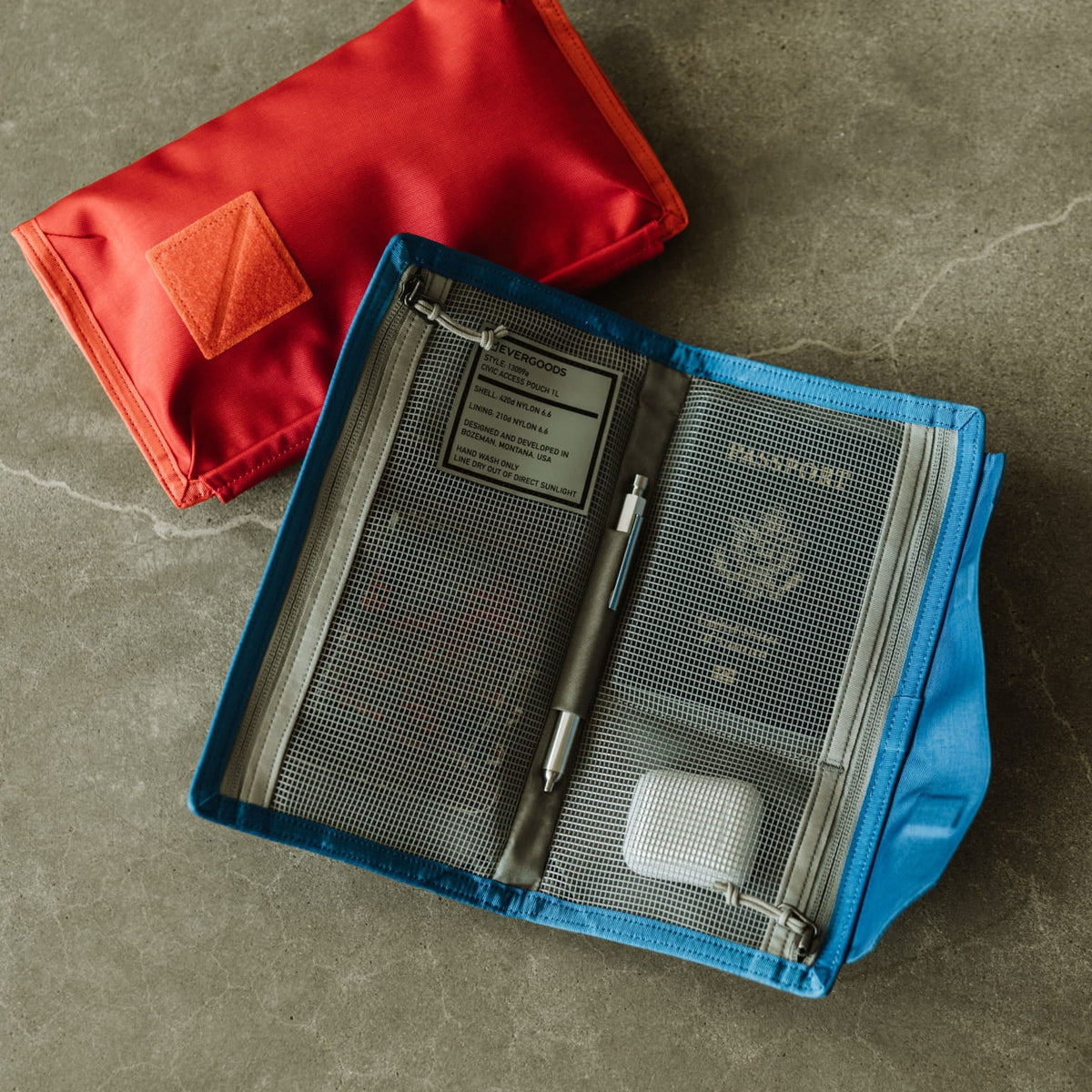 EVERGOODS Civic Access Pouch 1L, Signal Blue