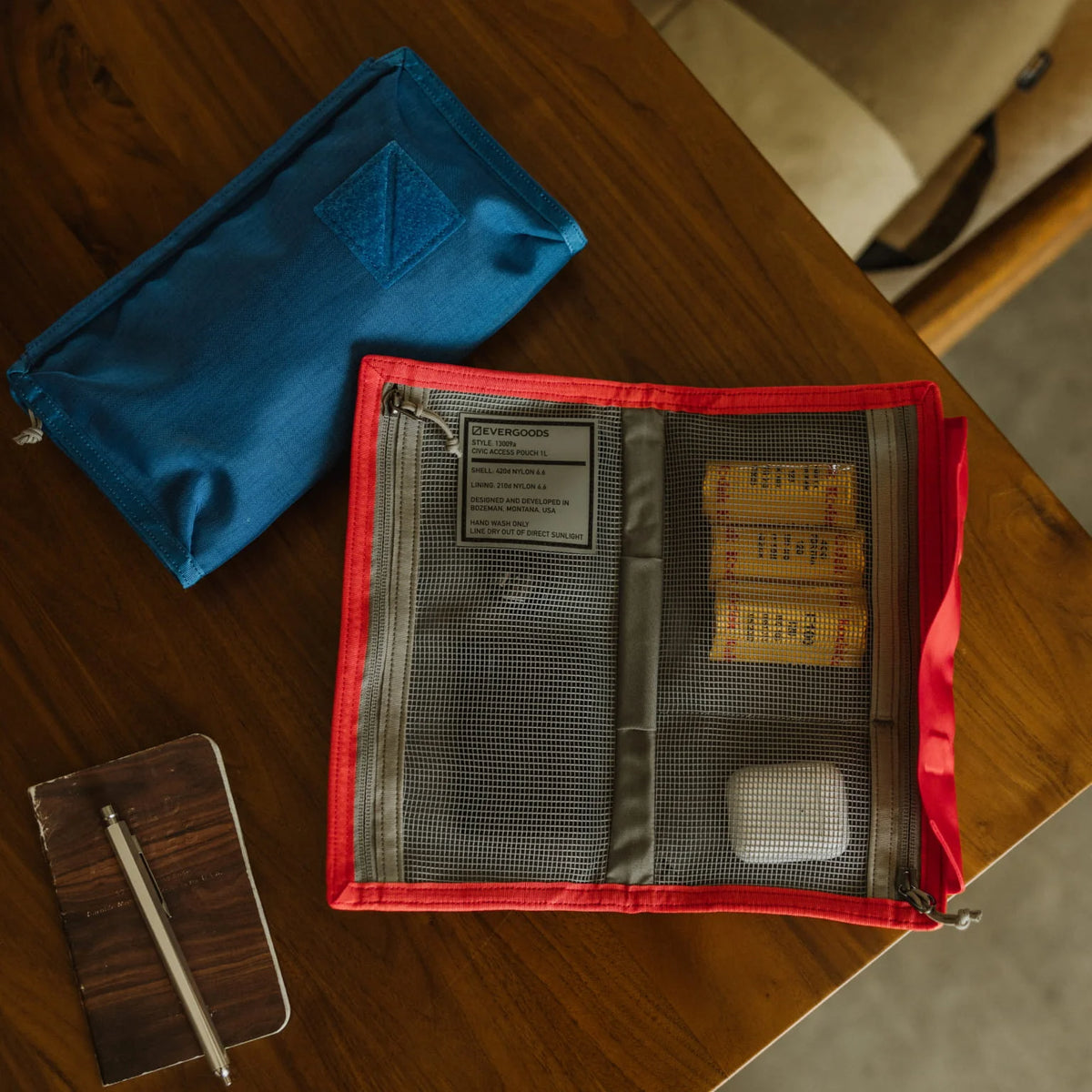 EVERGOODS Civic Access Pouch 1L, Ultra Red