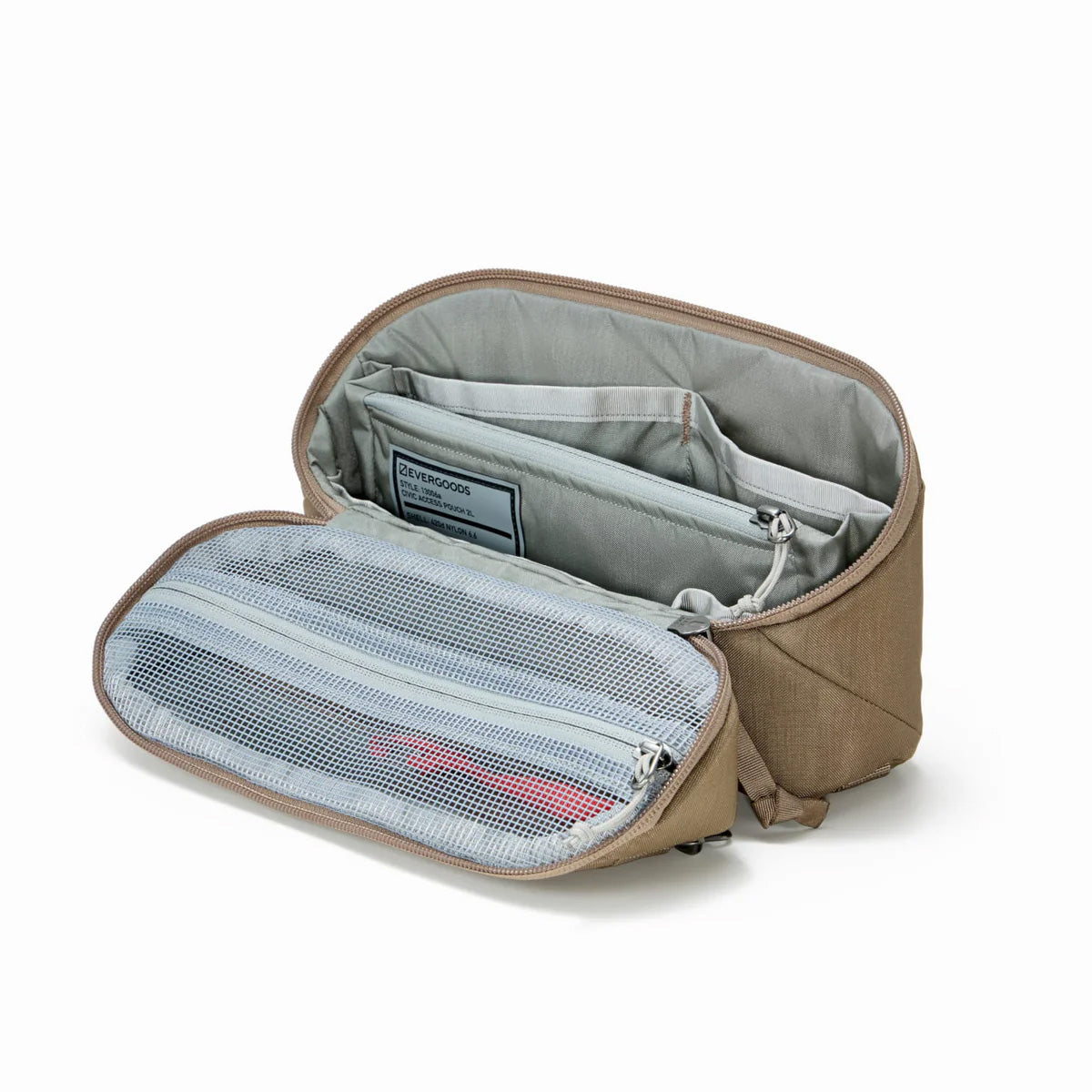 EVERGOODS Civic Access Pouch 2L, Fossil Brown