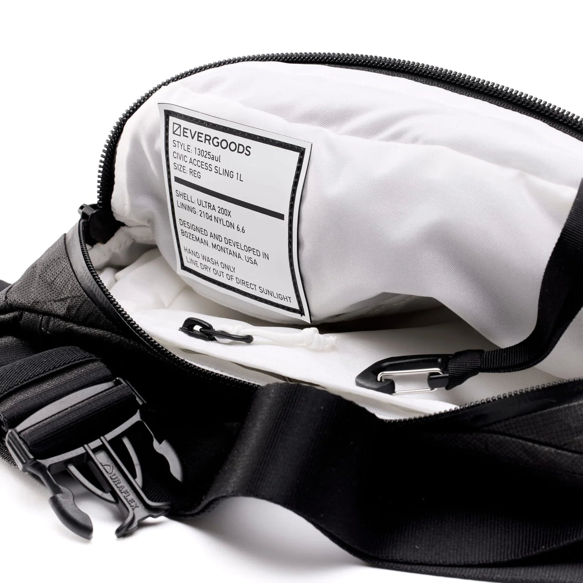 EVERGOODS Civic Access Sling 1L, Black Magic ULTRA 200X