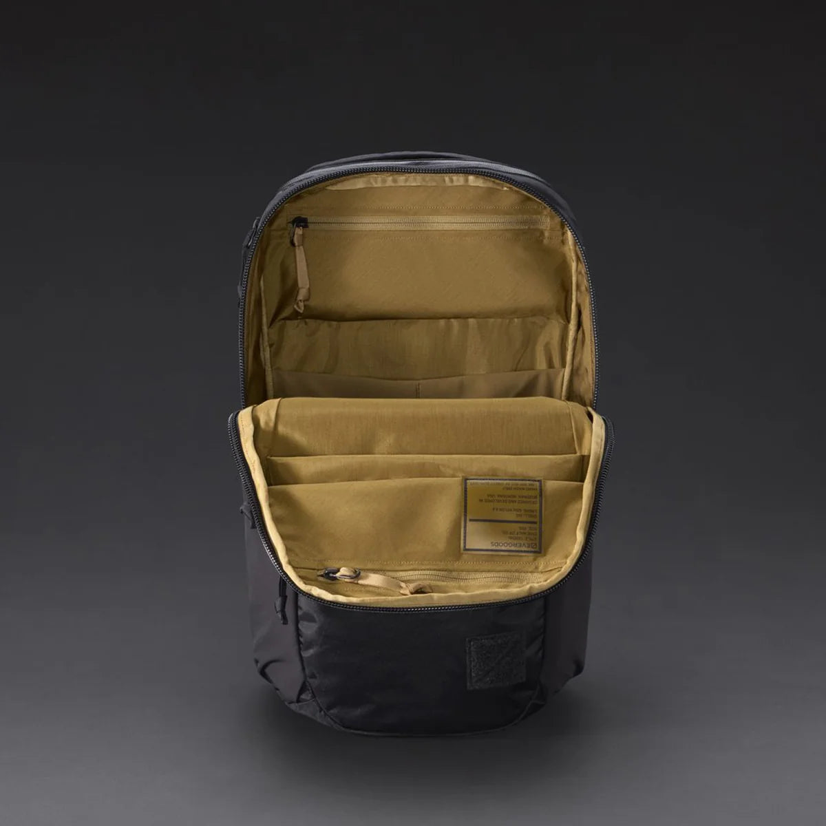 EVERGOODS Civic Half Zip 22L X-PAC, Black/Coyote Brown