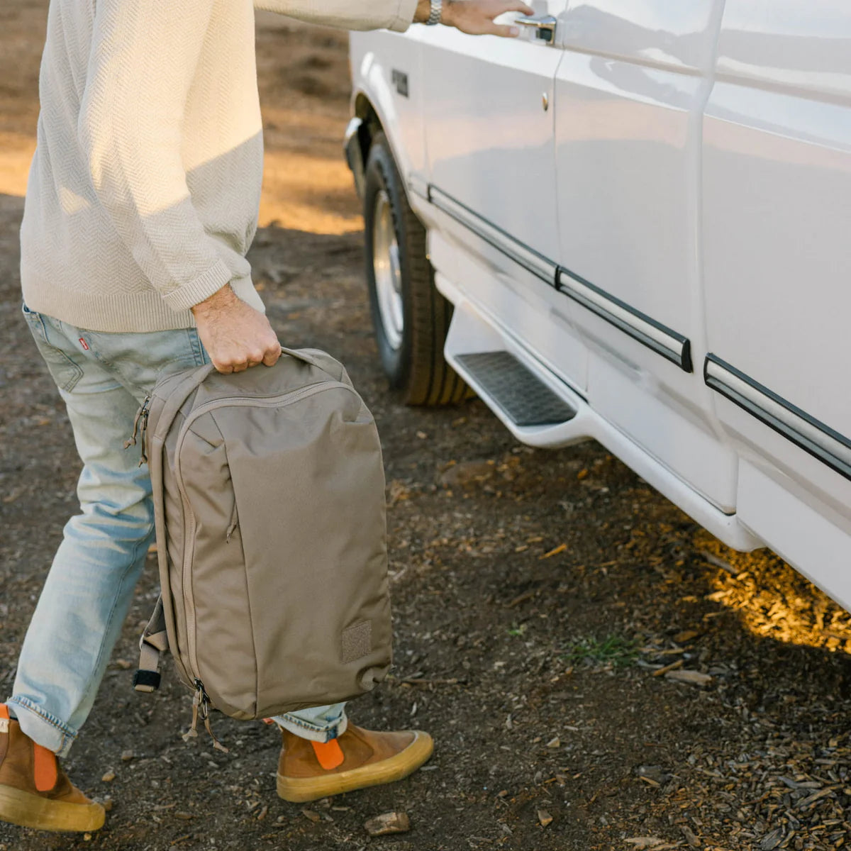 EVERGOODS Civic Panel Loader 24L, Fossil Brown