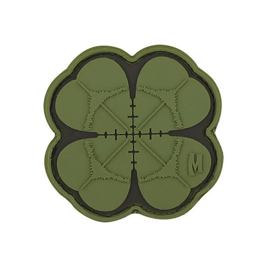 Maxpedition Lucky Shot Clover Morale Patch, Full Color